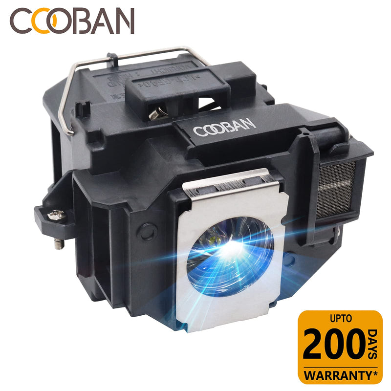 [Australia - AusPower] - COOBAN ELPLP54 /ELPLP58 Replacement Projector Lamp Bulb with Housing for Epson PowerLite Home Cinema 705HD EX71 EX51 EX31 H309A H310C H328A H328B H331A EX5200 EX7200 EX3200 EB-S9 PowerLite S7 S8+ S9 LP54 