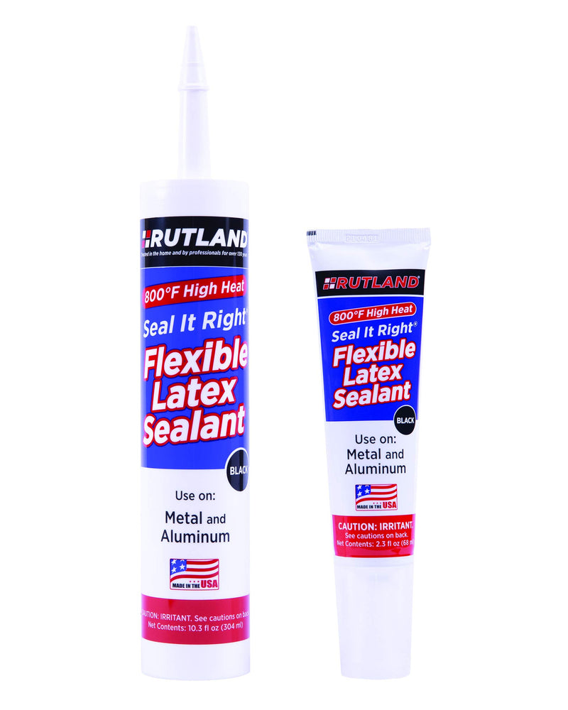 [Australia - AusPower] - Rutland Products 800°F Flexible Latex Sealant, Black 