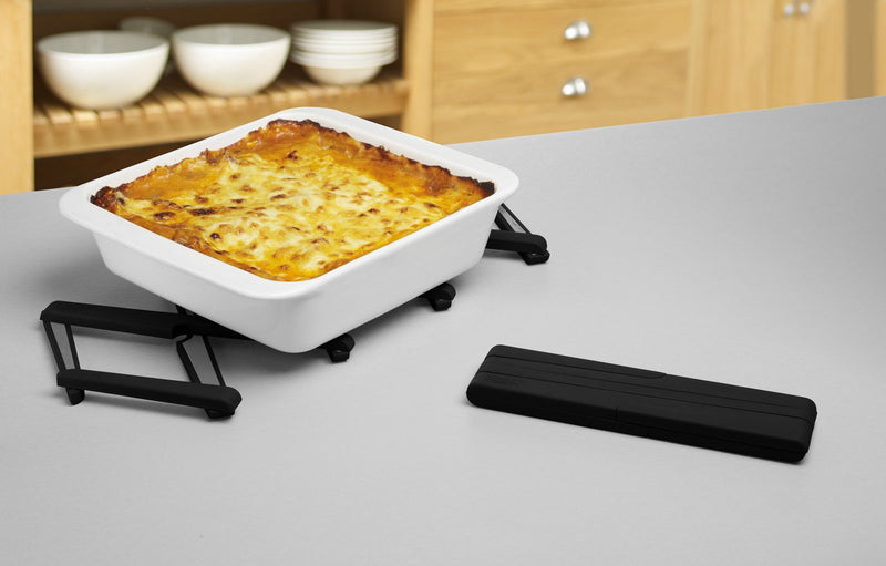 [Australia - AusPower] - Joseph Joseph Stretch Expandable Silicone Trivet, Black 1 