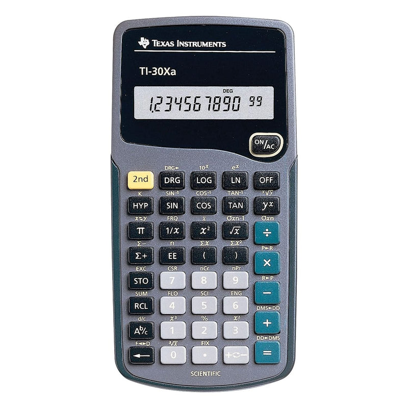 [Australia - AusPower] - Texas Instruments TI30XA TI-30Xa Scientific Calculator, 10-Digit LCD 