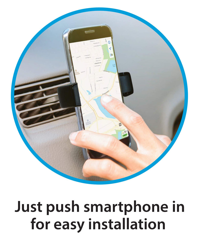 [Australia - AusPower] - CobaltX Universal Roller Air Vent Phone Mount for car Cell Phone Holder- Car Vent Phone Mount 