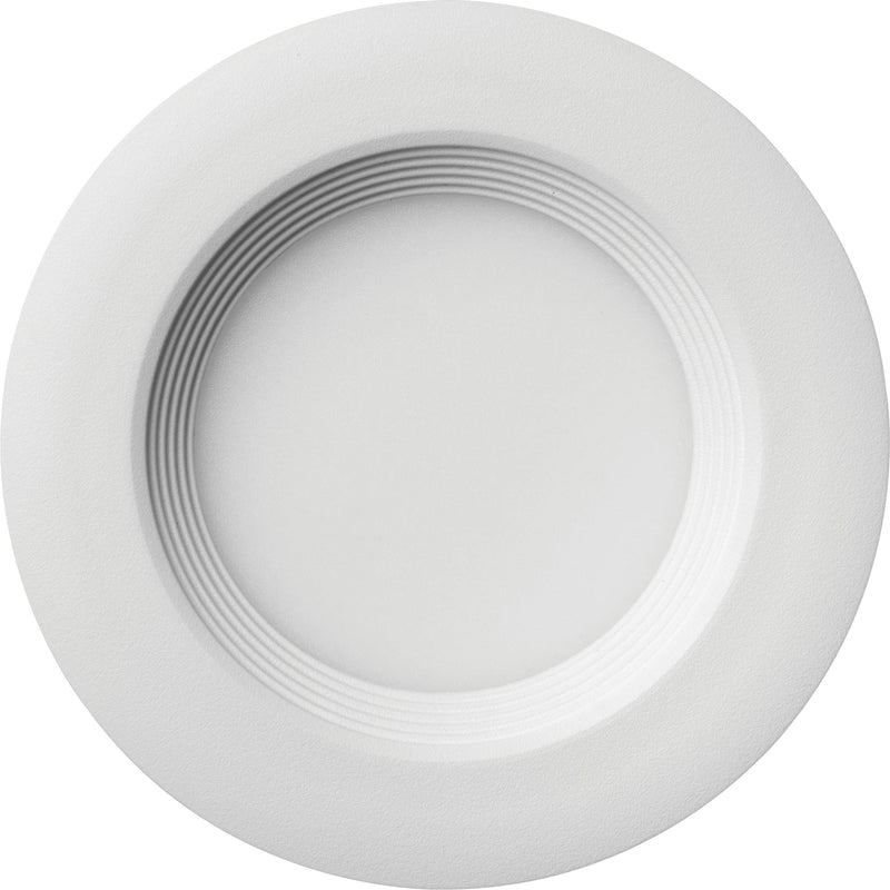 [Australia - AusPower] - Juno WF4 REG SWW5 90CRI MW M6 Round Baffle LED Downlight, 120 Volts, 2700K/3000K/3500K/4000K/5000K, Triac Dimming, 4-Inch Regressed Lens, Matte White 