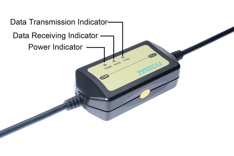 [Australia - AusPower] - Avanexpress PLC Micrologix Cable USB Interface Compatible PLC Micrologix 1000, 1200, 1400 Series with USB-1761-CBL-PM02 8 Pin Round Aapater 