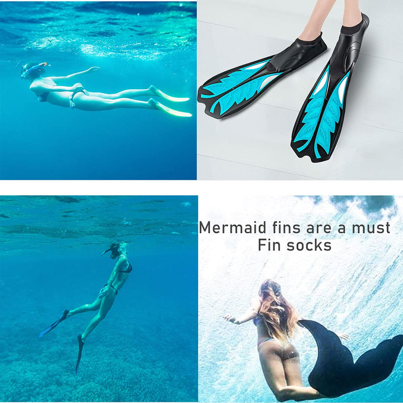 [Australia - AusPower] - Free Diving Socks 2.5mm Neoprene Wetsuit Socks Thermal Water Socks Fin Socks for Snorkeling Surfing Kayaking Swimming Scuba Diving Socks black Small 