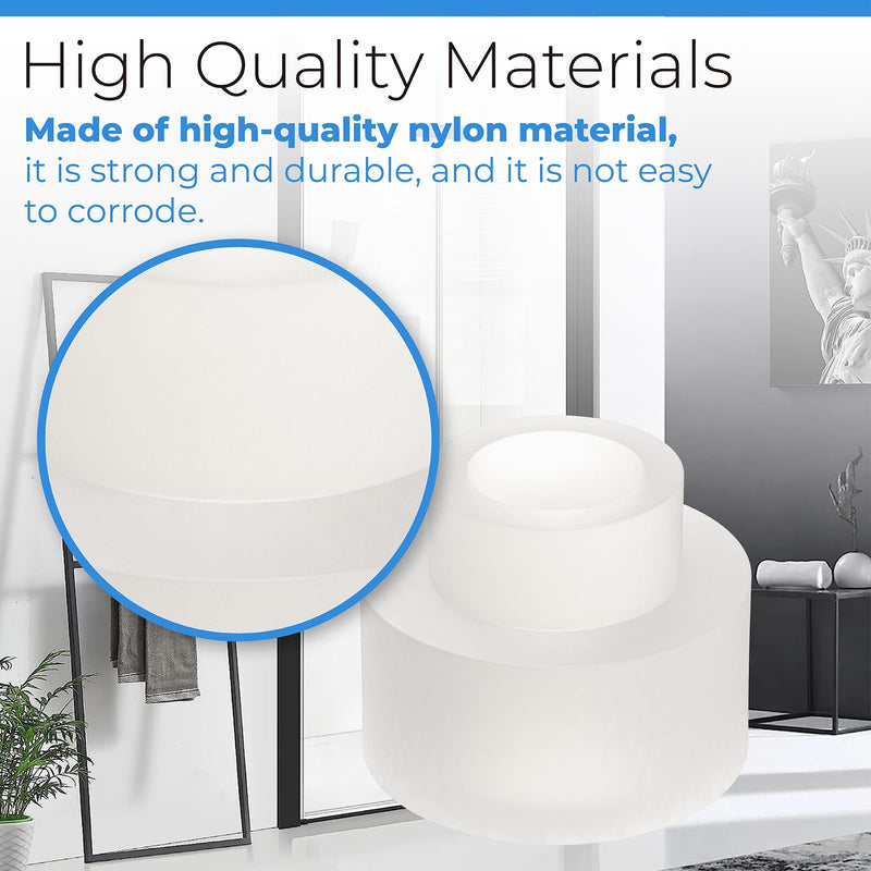 [Australia - AusPower] - PalpitateC Shower Door Nylon Pivot Bushing fit for Framed Pivot Shower Door for Shower Doors Stainless Steel Pivot Kit - 2 Pack 