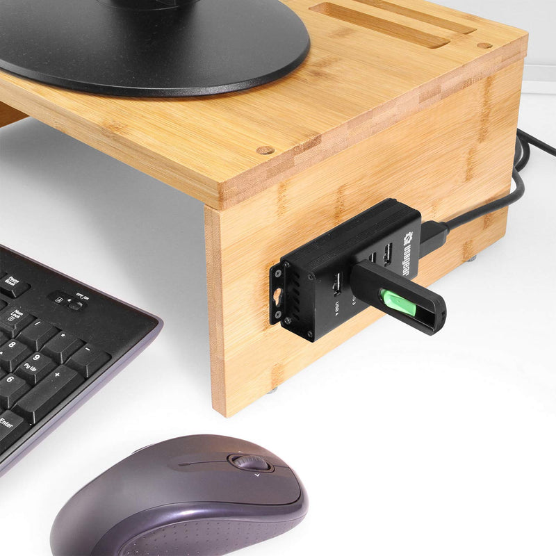 [Australia - AusPower] - USBGear 4-Port USB 3.2 Gen 1 Mountable Charging and Data Hub 