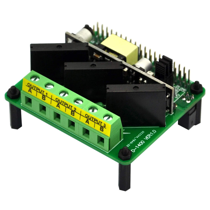[Australia - AusPower] - RPi PoE & SSR Solid State Relay Board for Raspberry Pi 3B+ 4B With PoE 