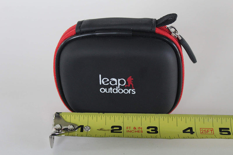 [Australia - AusPower] - Leap Outdoors Weather-Resistant Protective SD SDHC Memory Card Storage Carrying Case for Photography and Trail Camera Card Reader and 12 SD Cards with Mesh Pocket 