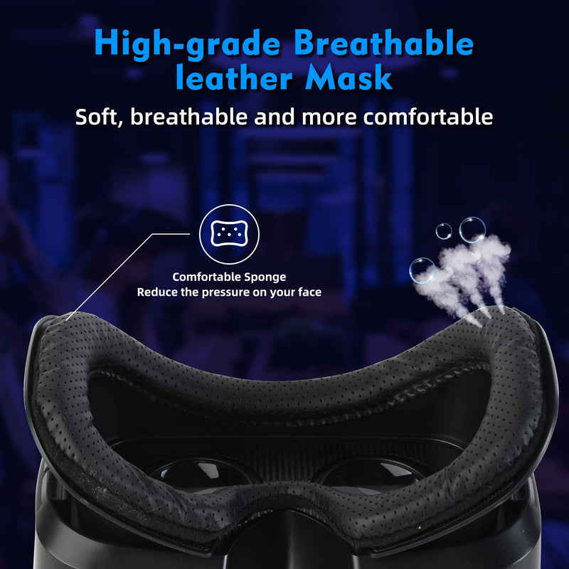 [Australia - AusPower] - Virtual Reality Headset for Kids & Adults, 3D VR Headsets for iPhone & Android, Virtual Reality Gaming Glasses Goggles for Immersive Experience with Comfortable Pad Adjustable Distance. 