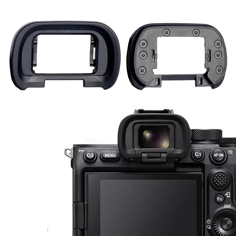 [Australia - AusPower] - Viewfinder Eyecup Eye Cup FDA-EP19 for Sony Alpha A7R V A7RV A7R5 A7 IV A7M4 A7IV A1 & A7S III A7SIII A7S3 ILCE-7SM3, PCTC Replaces Sony FDA-EP19 Eyecup & Hot Shoe Cover (2+1 Pack) 