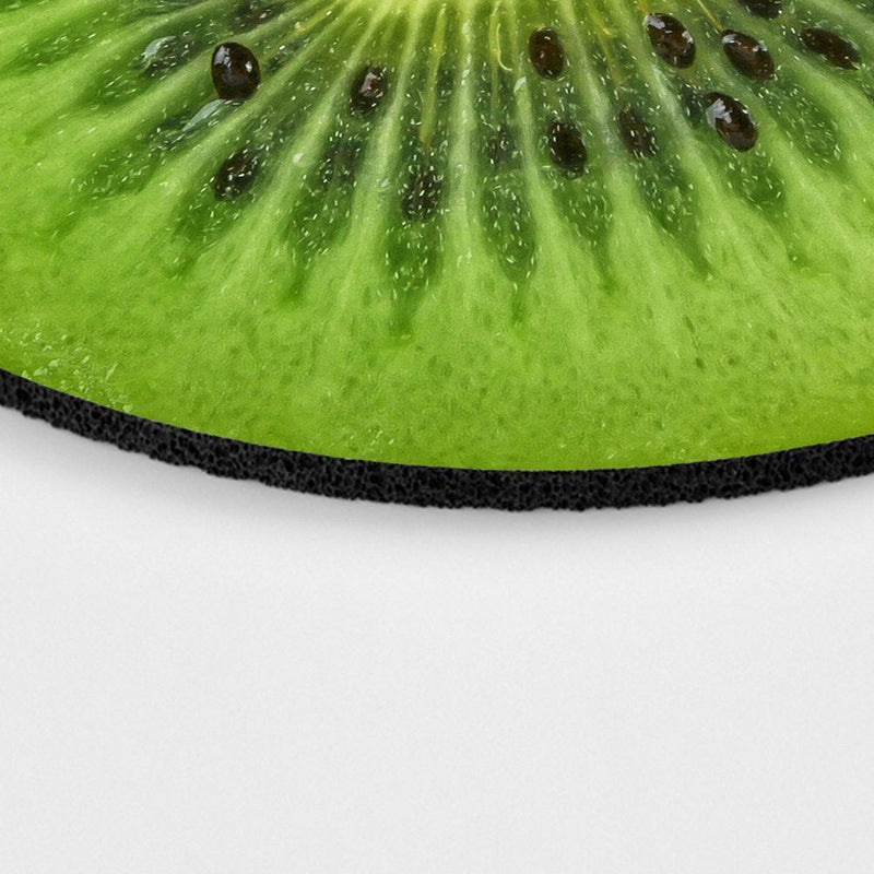 [Australia - AusPower] - Kiwi Slice Mousepad, Tropical Kiwi Fruit Mouse Pad, Fruit Mousepad, Vegan Mouse Pad, Vegan Gift, Food Mousepad, Foodie PA-104 