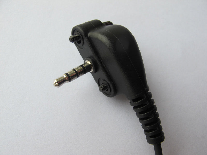 [Australia - AusPower] - bestkong Two-Way Radio Earpiece Headset Mic for Yaesu Vertex Standard VX-230 VX-231 VX-298 VX-350 VX-351 VX-180 EVX-531 Walkie Talkie G-Shape Headphone Earhook 
