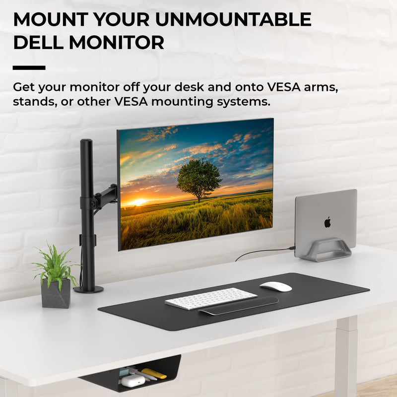 [Australia - AusPower] - HumanCentric VESA Mount Adapter Compatible with Dell Monitors, VESA Adapter for Monitor S2318H, S2218H, S2319NX, S2419NX, S2718H, S2719H, S2719HN, SE2219H, SE2419HR, SE2419HX, SE2719H, and More Dell S2*18, S2*19, SE2*19 Series (not Ultrathin) 