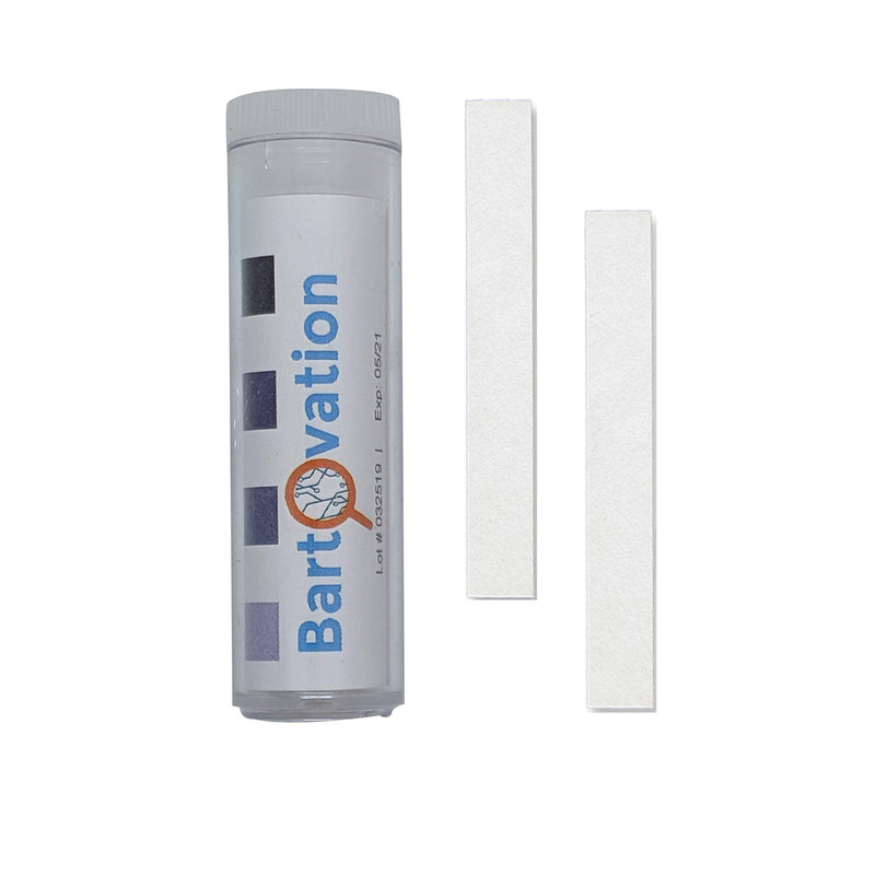 [Australia - AusPower] - Six Pack Restaurant Sanitizer Chlorine Test Paper, 10-200 ppm [6 Vials of 100 Paper Strips] 600 