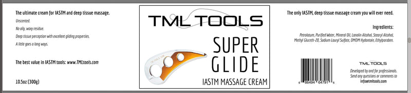 [Australia - AusPower] - IASTM Super Glide massage cream 10.5 oz best value for IASTM, deep tissue, myofascial release massage. 