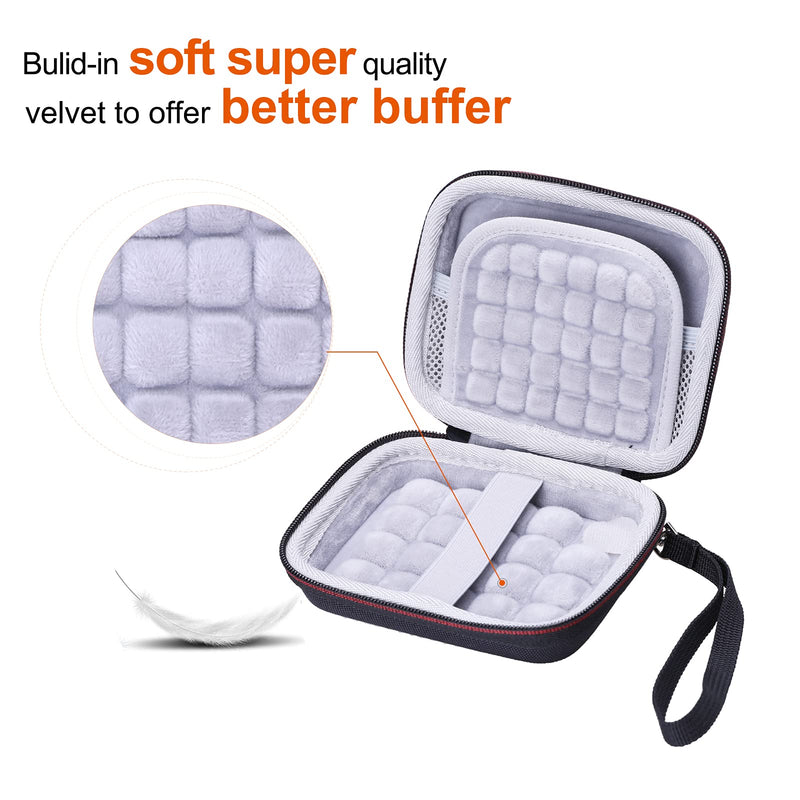 [Australia - AusPower] - L LTGEM EVA Hard Case for Toshiba Canvio Advance 1TB / 2TB / 4TB Portable External Hard Drive USB 3.0 - Travel Protective Carrying Storage Bag 