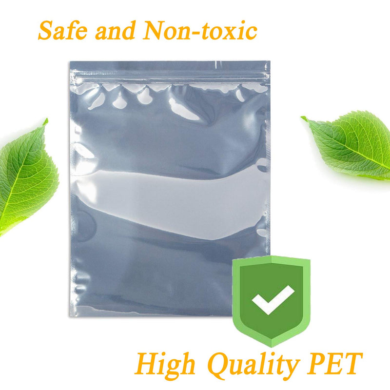 [Australia - AusPower] - KUKUBAGS 15pcs 11x15 inch Anti Static Bag with 15pcs Antistatic Labels, Static Free Bag for Electronics, Large Resealable Non Static Bags for Most of Computer Accessories 