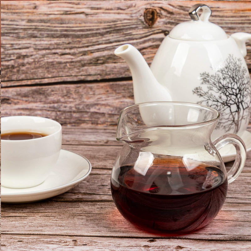 [Australia - AusPower] - ELITEA Clear Glass Milk Tea Serving Pitcher Cream Pitcher Creamer Mug 200ml / 7 fl.oz for Tea Coffee 