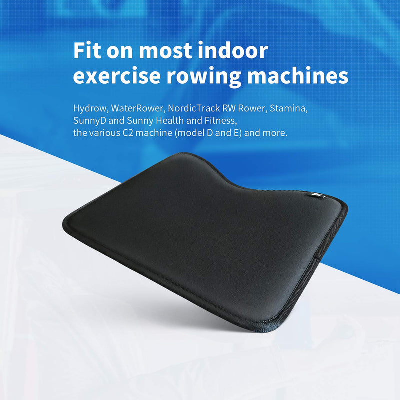 [Australia - AusPower] - Rowing Machine Seat Cushion fits perfectly over Concept 2 Rower - Rower Seat Cushion Compatible with Hydrow, Concept2 and other Row Machines - Rower Accessories 