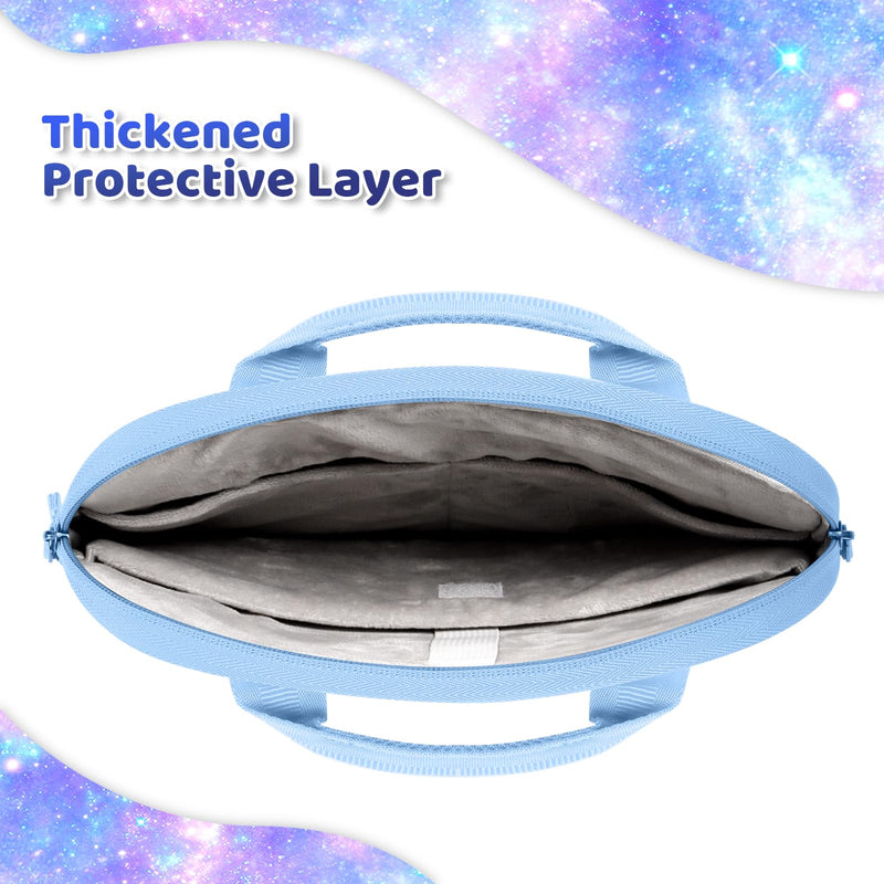 [Australia - AusPower] - Choco Mocha Tablet Bag for Kids（10inch & 12.5inch） 12.5inch（12.5 x 9.8 x 1.3） Starry Sky-Purple 12.5inch 