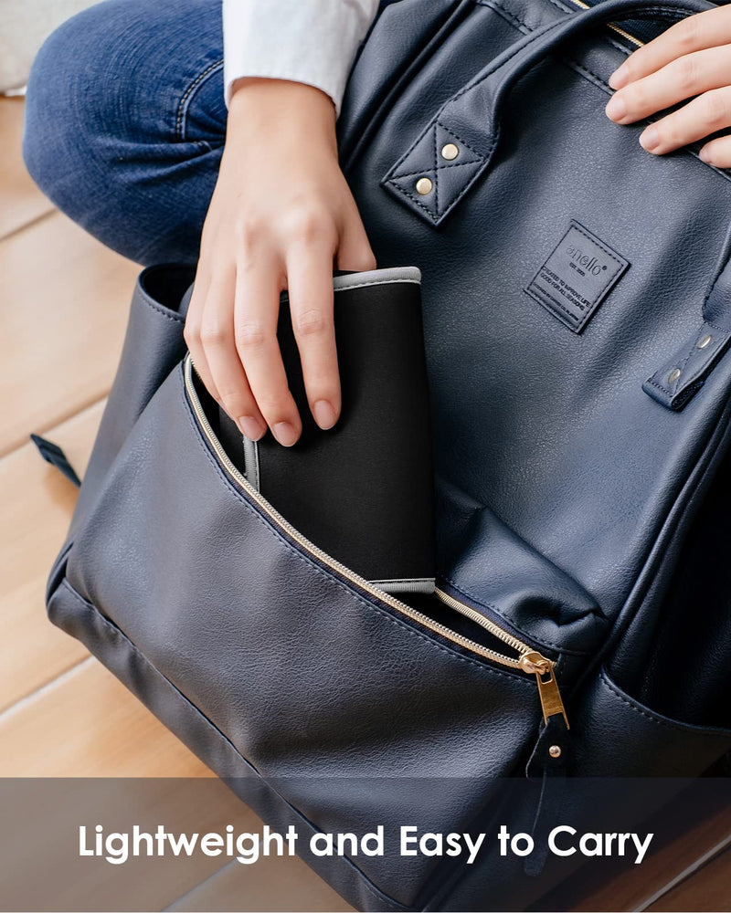 [Australia - AusPower] - LENTION Storage Medium Pouch Bag Cases for Accessories Laptop MacBook Power Adapter, Wireless Mouse, iPhone Chargers, Cellphone, Power Bank, Cord, Travel Cable Electronic Organizer - Dark Gray 6.69 * 4.72 * 2.56 inches 