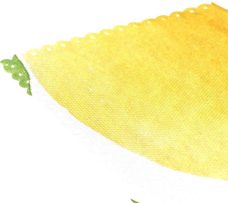 [Australia - AusPower] - ZOEO Lemon Placemats Set of 6 Yellow Lime Tree Dining Table Mats Non Slip Vinyl Placemat Kitchen Heat Resistant Washable A001 