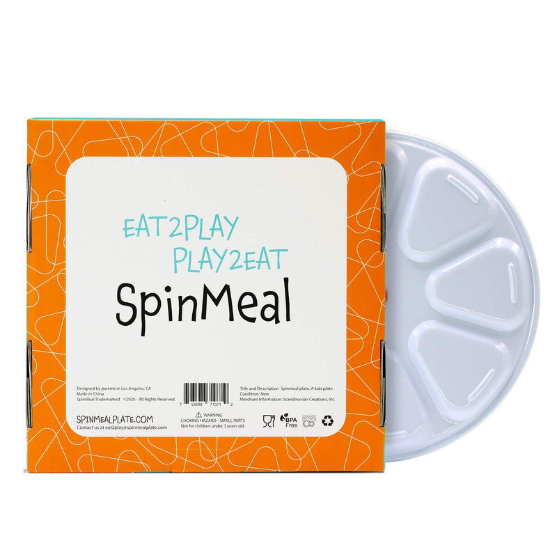 [Australia - AusPower] - SpinMeal Plate - Healthy Nutrition Plate for Picky Eaters - Spin the Arrow - Meals Are Fun Again 