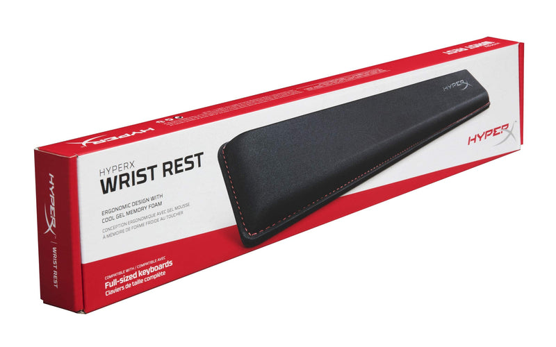 [Australia - AusPower] - HyperX Wrist Rest - Cooling Gel - memory Foam - Anti-Slip - Ergonomic - Keyboard Accessory Full Size 