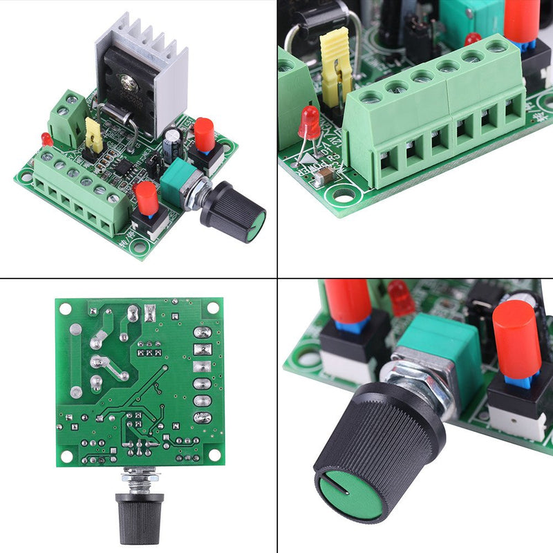 [Australia - AusPower] - PWN Controller Signal Generator 15-160V / 5-12V Stepper Motor Controller Adjustable Frequency Speed Regulator Board for Controlling Motor 