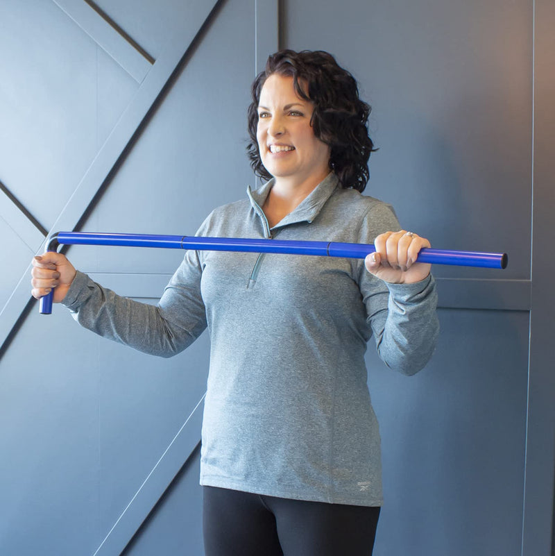 [Australia - AusPower] - RangeMaster ShoulderWand Therapy Stretching Tool │ Collapsible Stretching Bar │ Physical Therapy Tool for Recovery and Increasing Motion 