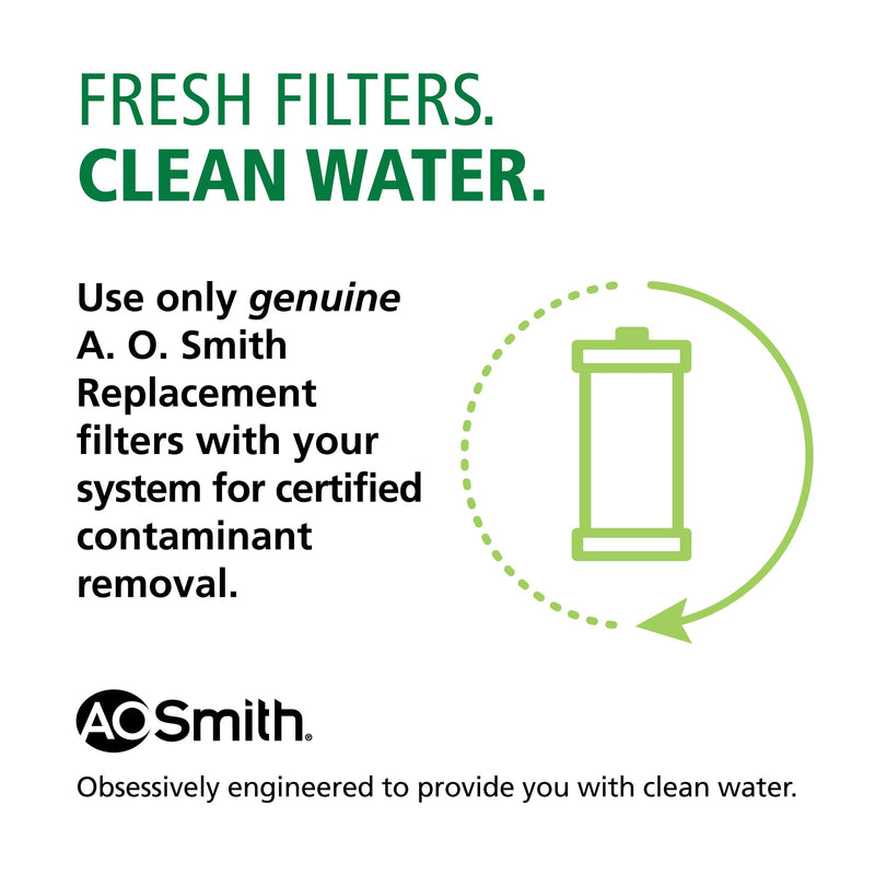 [Australia - AusPower] - AO Smith 4.5"x10" 20 Micron Sediment Water Filter Replacement Cartridge - For Whole House Filtration Systems - AO-WH-PREL-RP 