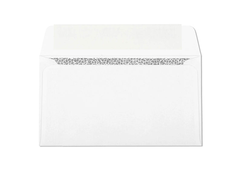 [Australia - AusPower] - EnDoc #6 3/4 Security Tinted Self Seal Envelopes - White 6 1/2 x 3 5/8 Inches Peel and Seal Envelope, For Home, Office, Business, or School - 50 Pack # 6 3/4 