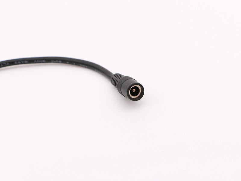 [Australia - AusPower] - Male D-Tap DC Power Cable 5.9 inch DC Female 5.5/2.1mm Jack for Photography Monitor Light 