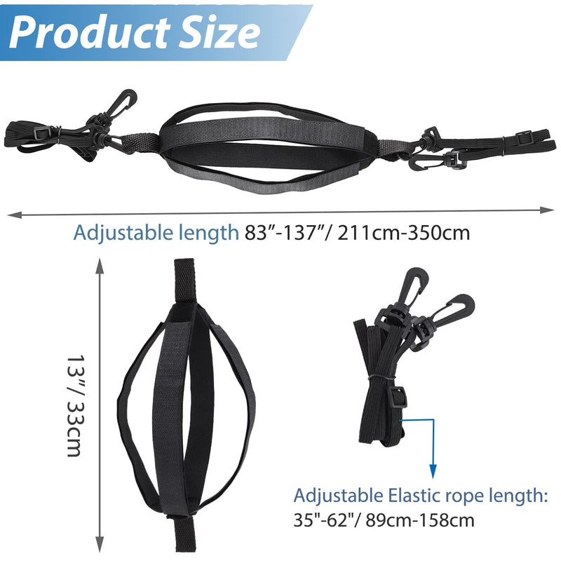 [Australia - AusPower] - TOBWOLF Volleyball Spike Trainer, Volleyball Spike Training System for Column, Volleyball Equipment Training Aid Improves Serving, Jumping, Arm Swing Mechanics and Spiking Power 