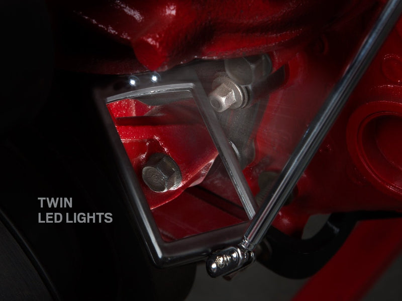 [Australia - AusPower] - Telescoping LED Lighted Flexible Inspection Mirror 360 Swivel for Extra Viewing 
