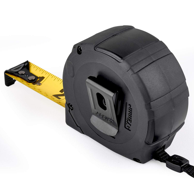 [Australia - AusPower] - ASSIST 25FT Measuring Tape by ASSIST 2.6m Level Standout, Both Side Printing Metal Blade,40% Thicker Blade,Heavy Duty,8 Times Longer Lifetime Than Normal one,Industray Grade 
