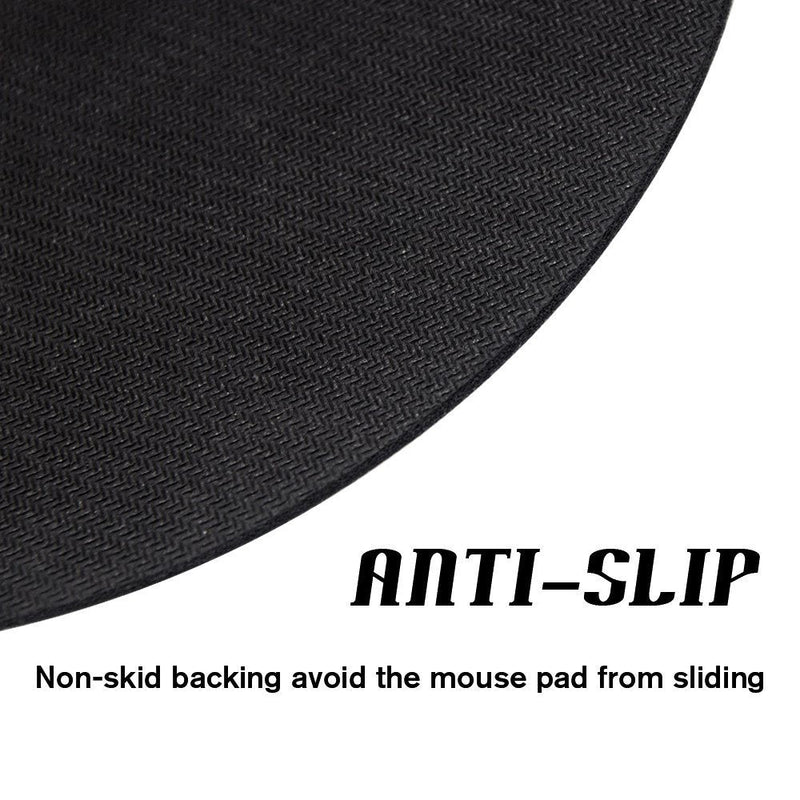 [Australia - AusPower] - Cat Custom Mouse Pad Gaming Mat Keyboard Pad Waterproof Material Non-Slip Personalized Round Mouse pad (7.8x7.8x0.08Inch) 