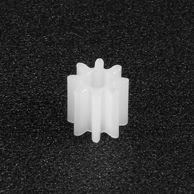 [Australia - AusPower] - uxcell 30pcs Plastic Gears 8 Teeth Model 082A Reduction Gear Plastic Worm Gears for RC Car Robot Motor 