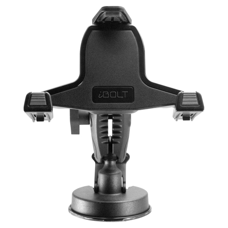 [Australia - AusPower] - iBOLT xProDock NFC Bizmount - Phone Holder/Mount with Heavy Duty Suction Cup Base and 2m microUSB Cable- for Your Windshield, Dashboard - for Telematic Commuters, Fleets, Cars, Large Trucks, Vans 