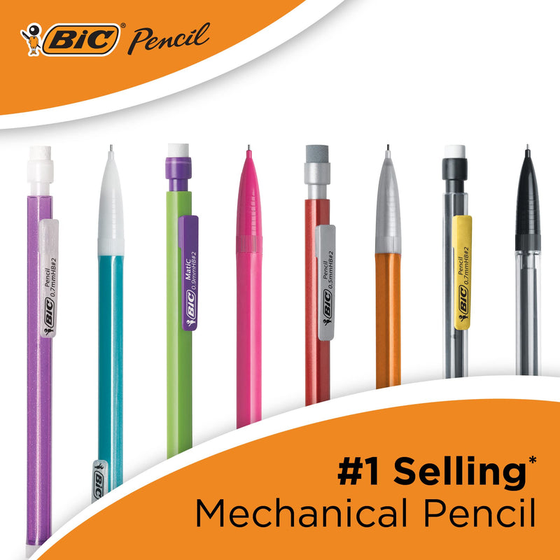[Australia - AusPower] - BIC Xtra Smooth Mechanical Pencil, Medium Point (0.7mm), 40-Count 