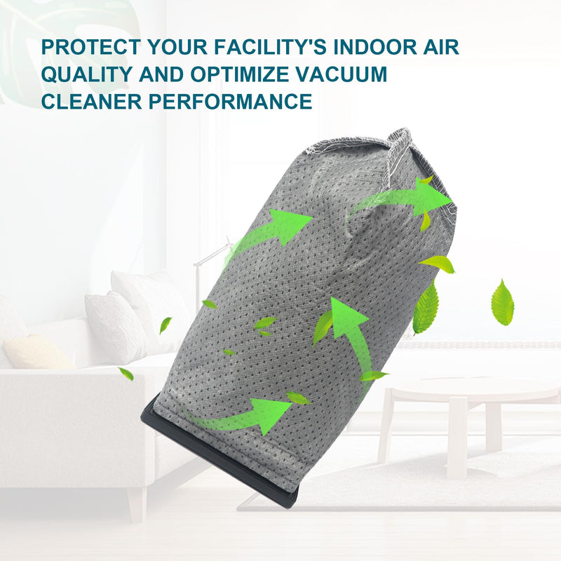 [Australia - AusPower] - 6Pcs Cloth Filter Bags Replacement for Hoover Porta Power Swingette S1015 S1029 and CH30000 Commercial Canister Vacuum Replace Part 43662023 