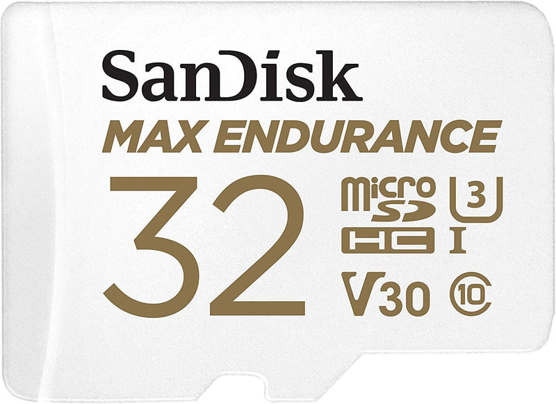 [Australia - AusPower] - SanDisk MAX Endurance 32GB TF Card MicroSDHC (2 Pack) Memory Card for Dash Cams & Home Security System Video Cameras (SDSQQVR-032G-GN6IA) Bundle with (1) Everything But Stromboli MicroSD Card Reader 