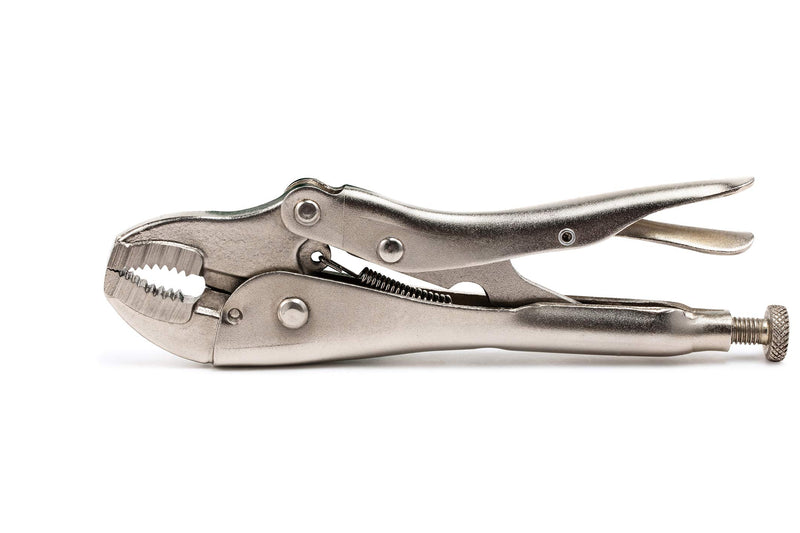 [Australia - AusPower] - SATA 7" Curved Jaw Locking Pliers - ST71102 (ST71102ST), Chrome 