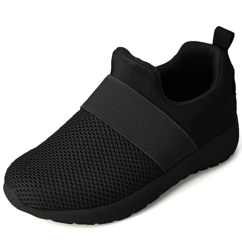 [Australia - AusPower] - QIJGS Toddler/Little Kid Boys Girls Shoes Running Sneakers Athletic Tennis Walking Shoes 5 Toddler Black 