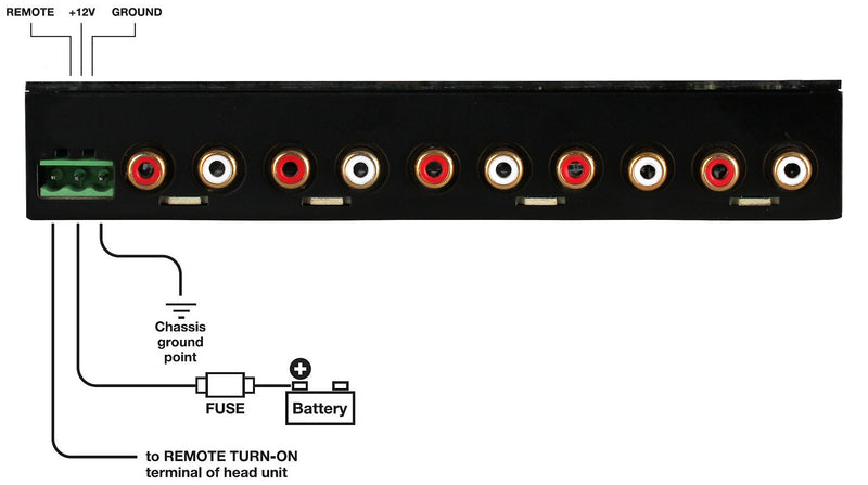 [Australia - AusPower] - Sound Storm Laboratories S4EQ 4 Band Pre Amp Car Equalizer with Gold Plated Front Rear and Subwoofer Outputs 