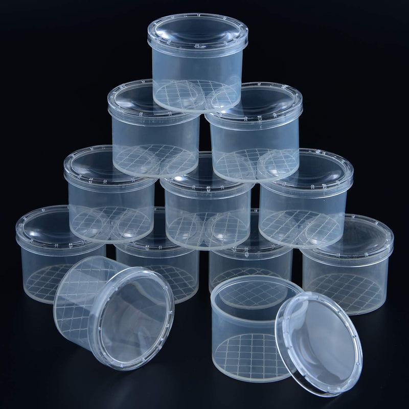 [Australia - AusPower] - Coopay 40 Pieces Bug Viewer Critter Insect Cage Magnifying Insect Box Bug Magnifier Container Bug Catcher Cage, Kids Science Nature Exploration Toys 