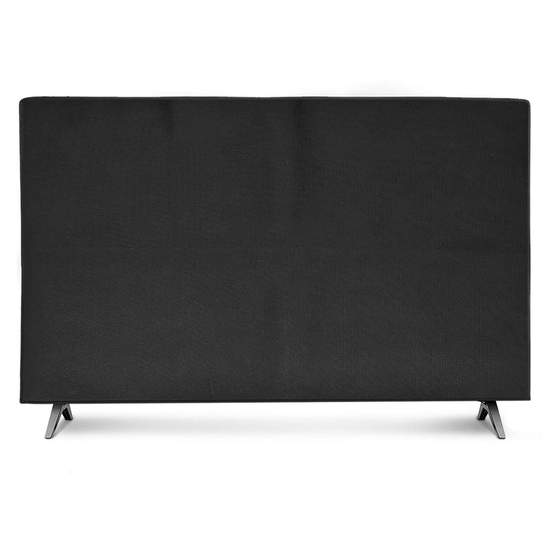 [Australia - AusPower] - kwmobile Dust Cover for 49-50" TV - Fabric TV Display Protector for Flat Screen TVs - Black 