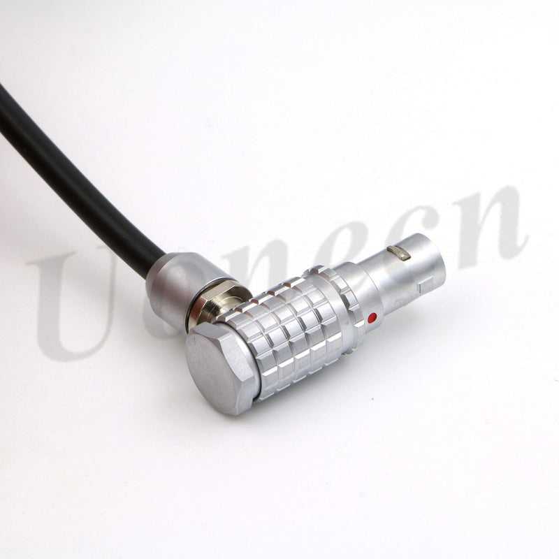 [Australia - AusPower] - Uonecn Teradek Bond Power Cable for ARRI RED Camera Anton Bauer Right Angle 2 Pin Male to D-Tap Spring Cable 12'' Spring cable right angle 2 pin male to Dtap 