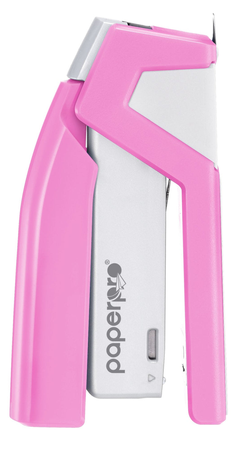 [Australia - AusPower] - Bostitch Office InCourage Spring-Powered Compact Stapler, BCA Pink (1588), plastic-half strip 