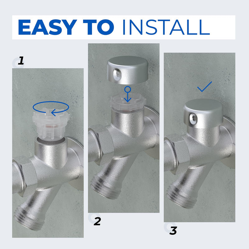 [Australia - AusPower] - Xinafan 630-7500 Vacuum Breaker Repair Kit Compatible with Prier 400 500 Series Part Accessories Pressure Vacuum Breaker Outside Faucet Wall Hydrants Replacement Plunger Assembly 
